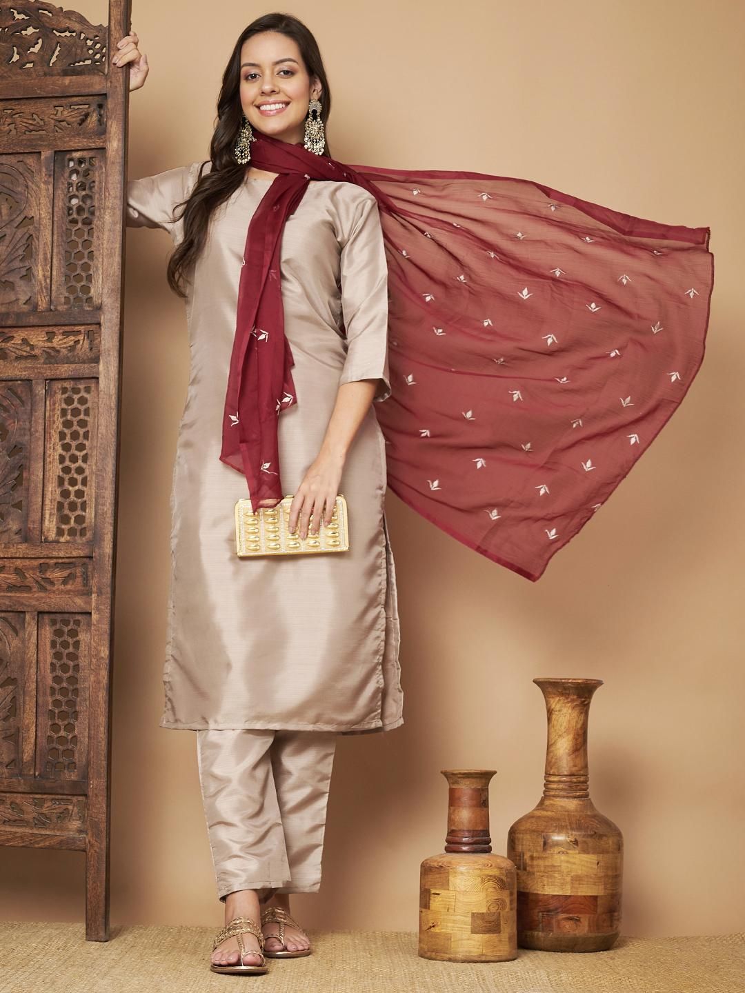 Ethnic Ensemble - Embellished Essence Kurta Set