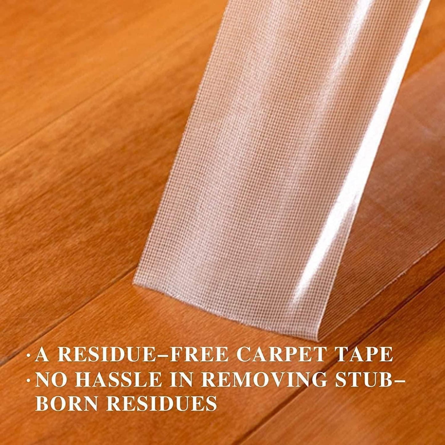 GripSecure Double-Sided Carpet Tape – Strong Hold, No Residue, Perfect for Rugs & Flooring