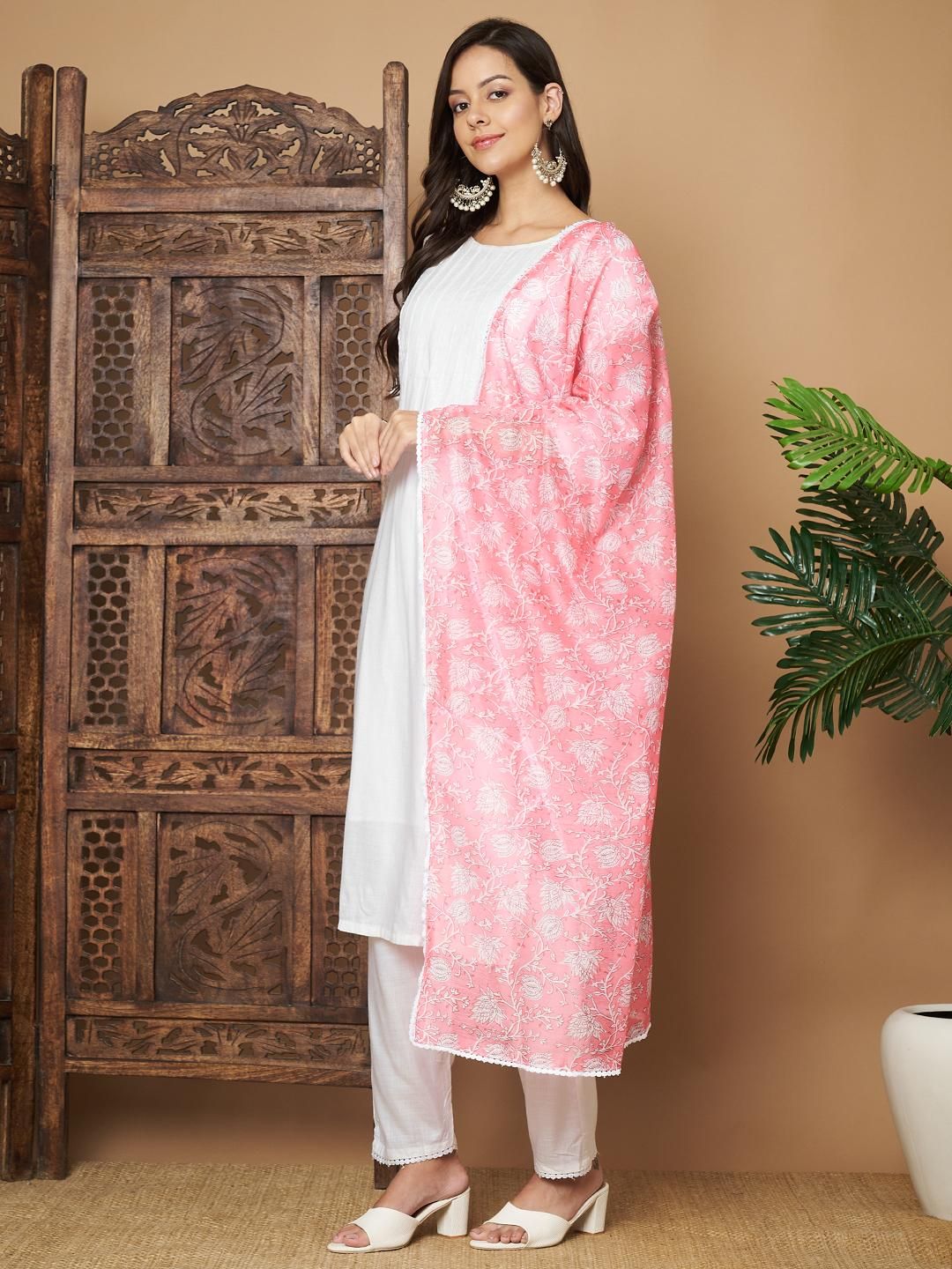 Ethnic Ensemble - Embroidered Serenity Kurta Set