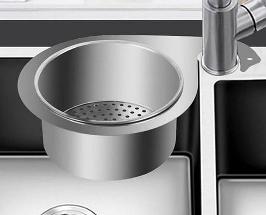 SwanFlow Stainless Steel Drain Basket Strainer – Elegant &amp; Efficient Sink Strainer