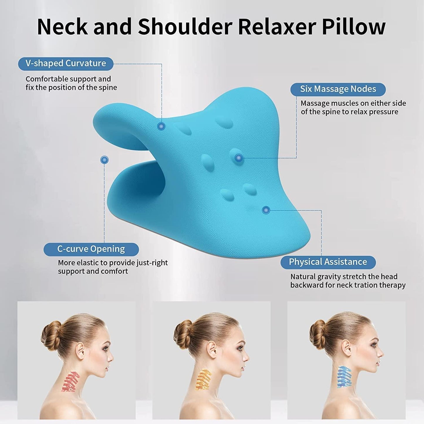 NeckEase Pro: Chiropractic Neck &amp; Shoulder Relaxer