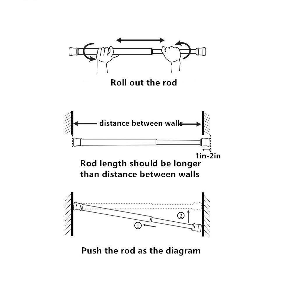 FlexiMount Drill-Free Multifunctional Adjustable Rod – No Drilling, Effortless Installatio