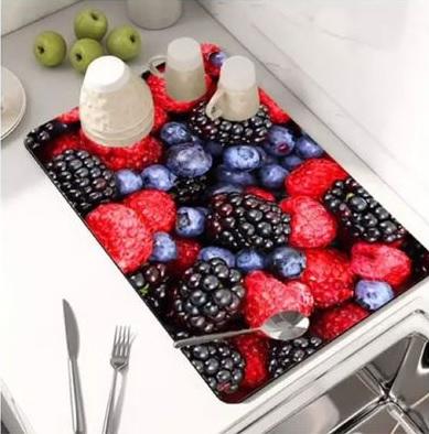 AquaAbsorb Dish Drying Mat