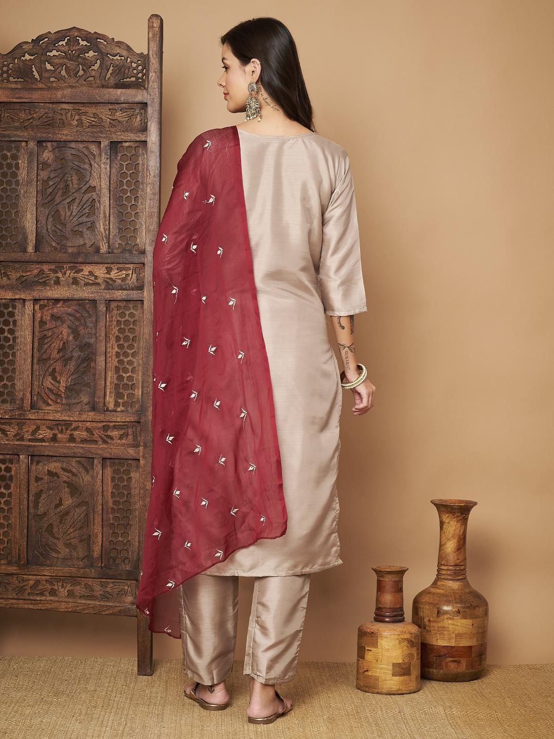 Ethnic Ensemble - Embellished Essence Kurta Set