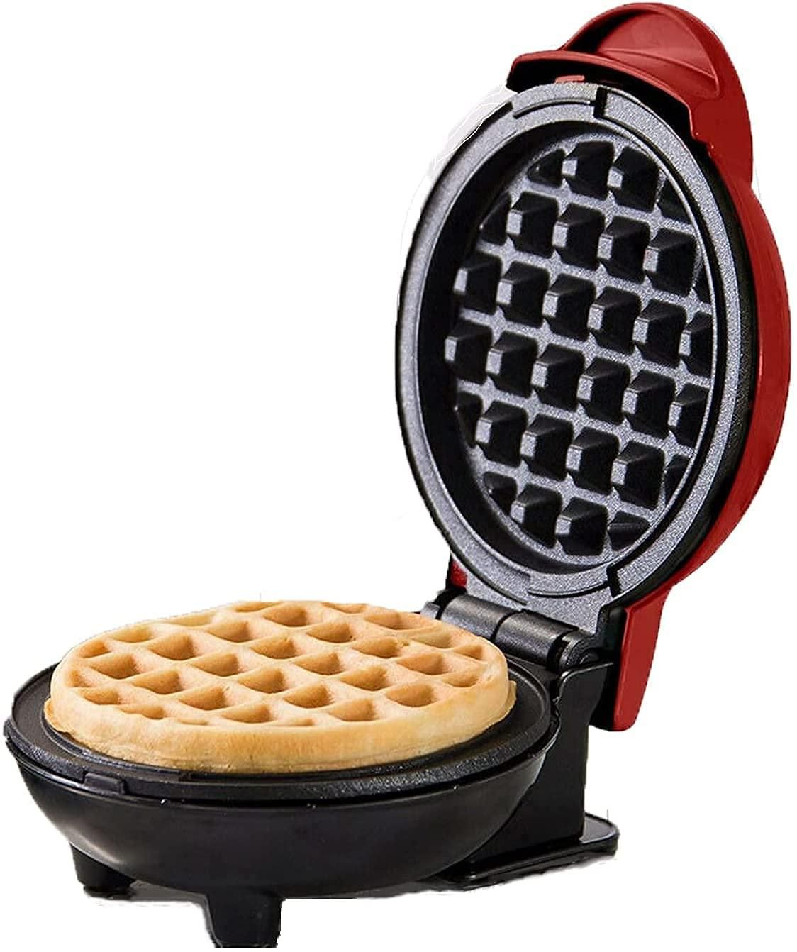 CrispMaster Non-Stick Waffle Maker – Electric Iron for Golden, Perfect Waffles Every Time