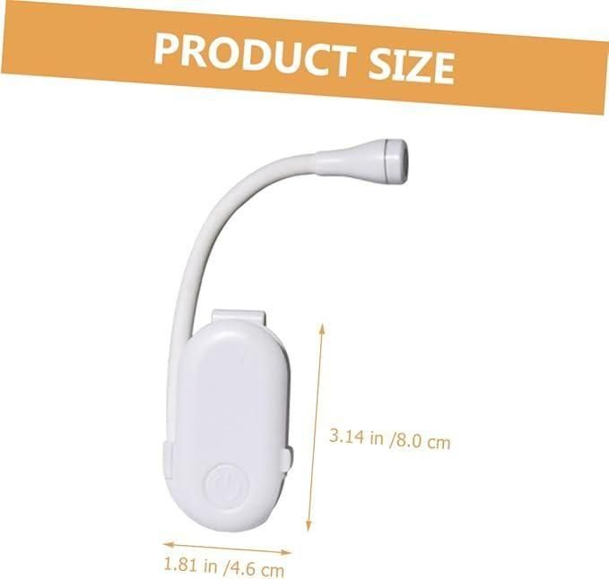 Illumination - LumiClip Reading Light - Book Light for Night Reading Bed with Clip on Portable LED Light