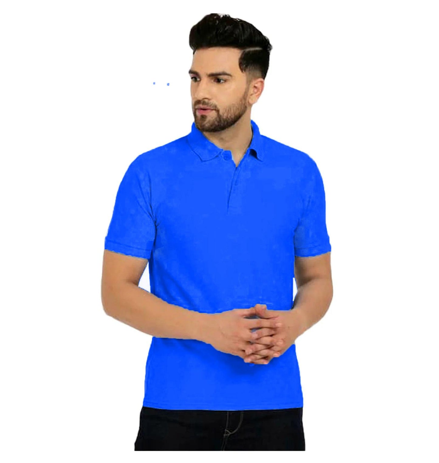 Tees - Polo Matte Essentials: Pack of 4 Men's T-Shirts