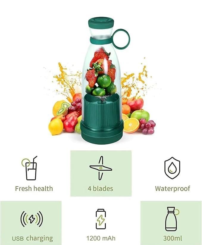 BlendGo Mini Juicer - Traverl Portable Mini Juice Blender