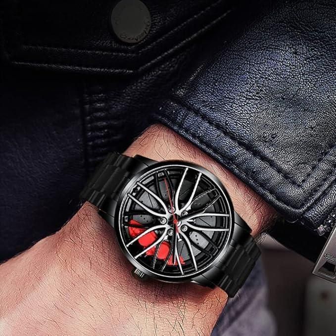 Fashion Accessories - AutoSphere 3D Car Wheel Timepiece