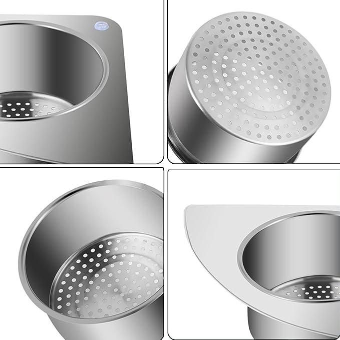 SwanFlow Stainless Steel Drain Basket Strainer – Elegant &amp; Efficient Sink Strainer