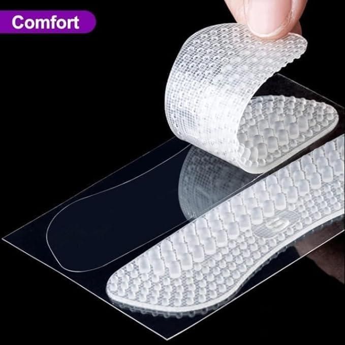 ComfortFlex Silicone Heel Liner Cushions – Enhanced Grip and Comfort for All-Day Relief (2 Pairs)