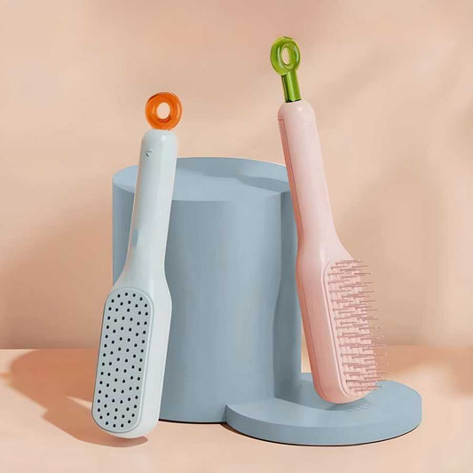 PureGroom Self-Cleaning Massage Comb