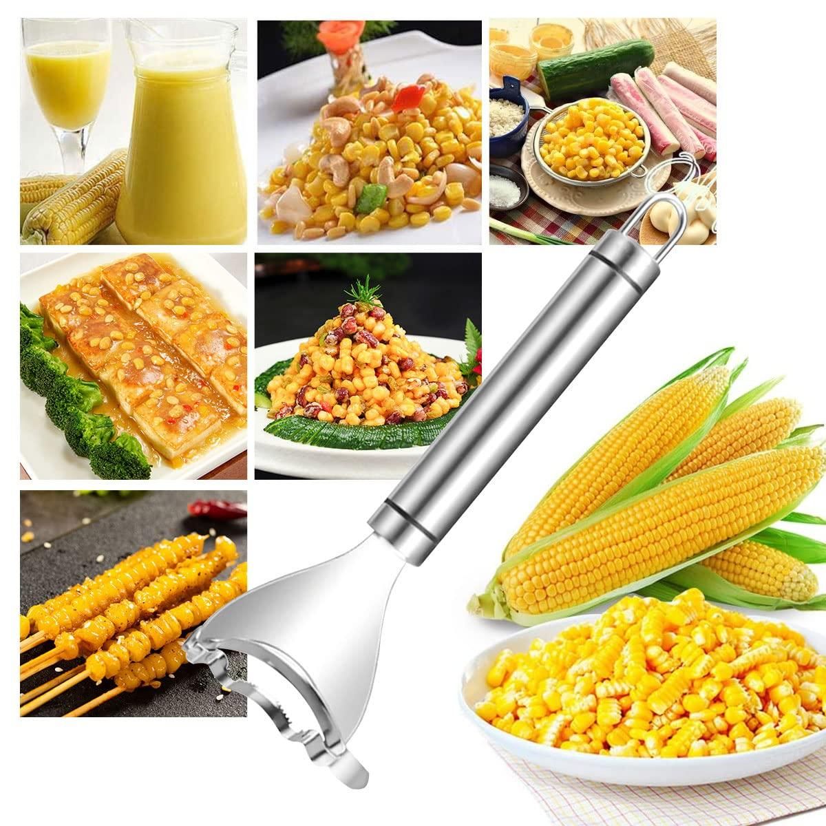 KernelEase Stainless Steel Corn Peeler