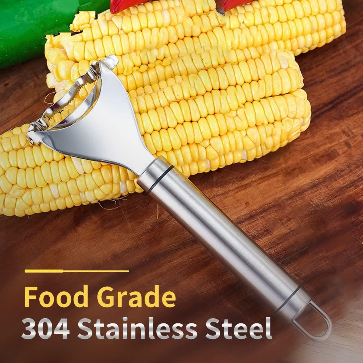 KernelEase Stainless Steel Corn Peeler