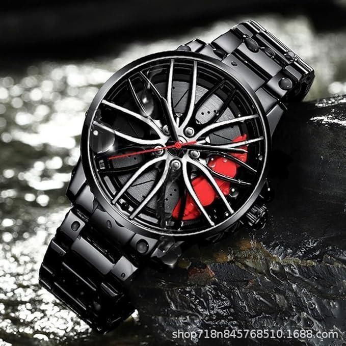 Fashion Accessories - AutoSphere 3D Car Wheel Timepiece