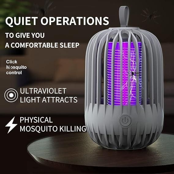 ZappoGlow: Silent Electronic Instant Mosquito Trap Lamp