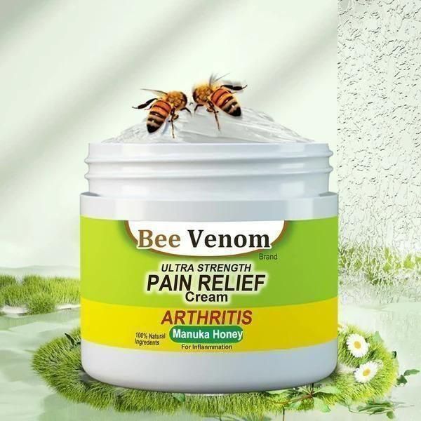 VenomEase Joint & Bone Therapy Cream – Bee Venom Relief Formula (100g, Pack of 3)