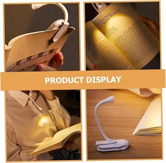 Illumination - LumiClip Reading Light - Book Light for Night Reading Bed with Clip on Portable LED Light