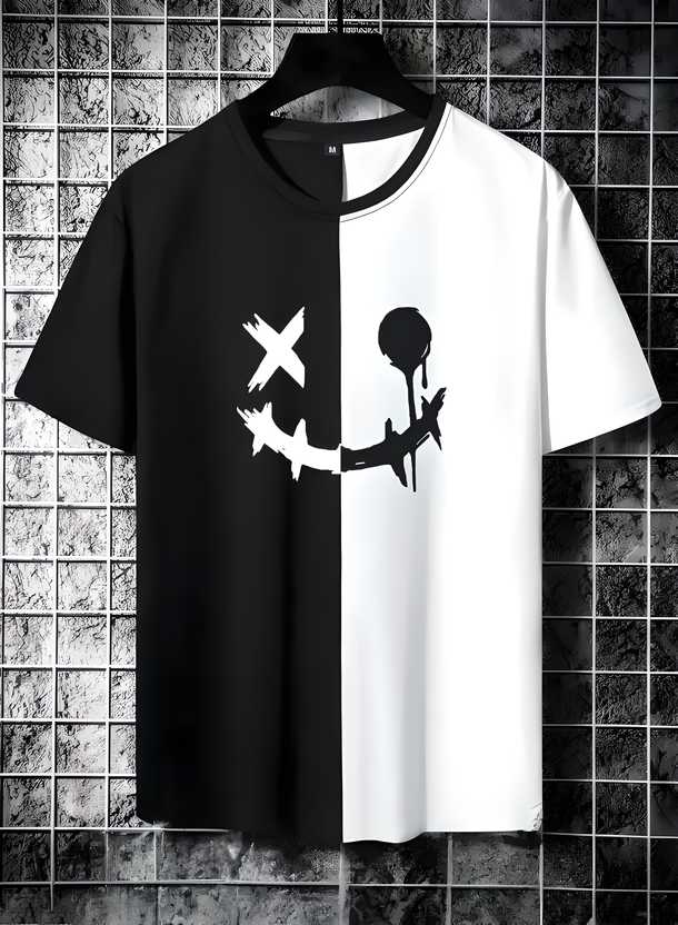 Tees - Funky Expression Print Tee