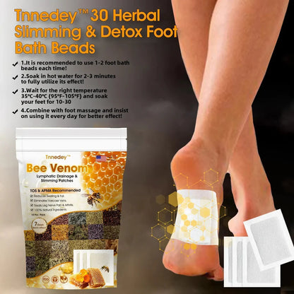 🔥 Bee Venom Detox Foot Patches – 10 Pads