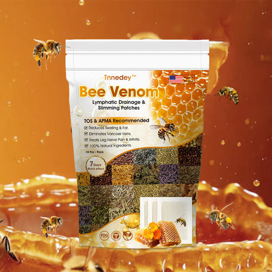 🔥 Bee Venom Detox Foot Patches – 10 Pads