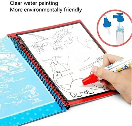 Magic Water Coloring Book | For Endless Color Fun